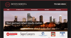 Desktop Screenshot of ds-lawyers.com