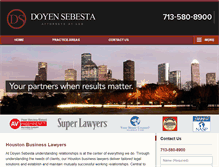 Tablet Screenshot of ds-lawyers.com